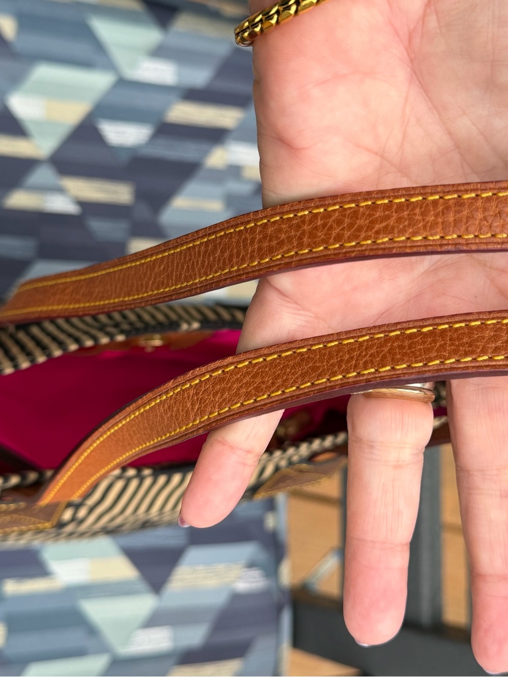 ⛵️Donney & Bourke Vintage Sailboat Tote⛵️ - Picture 6 of 12